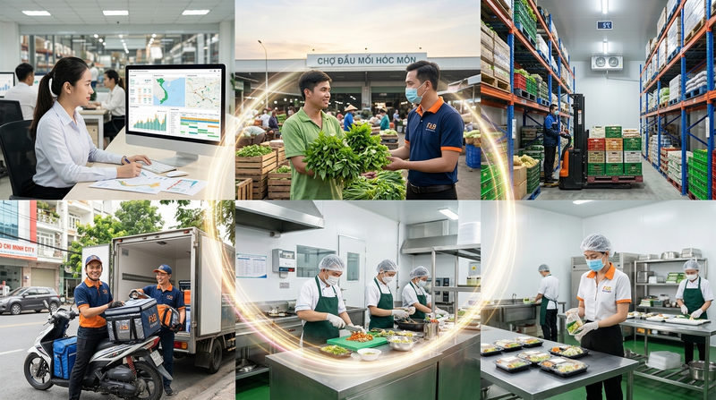 Chi tiết quy trình quản lý chuỗi cung ứng F&B (supply chain) chuẩn