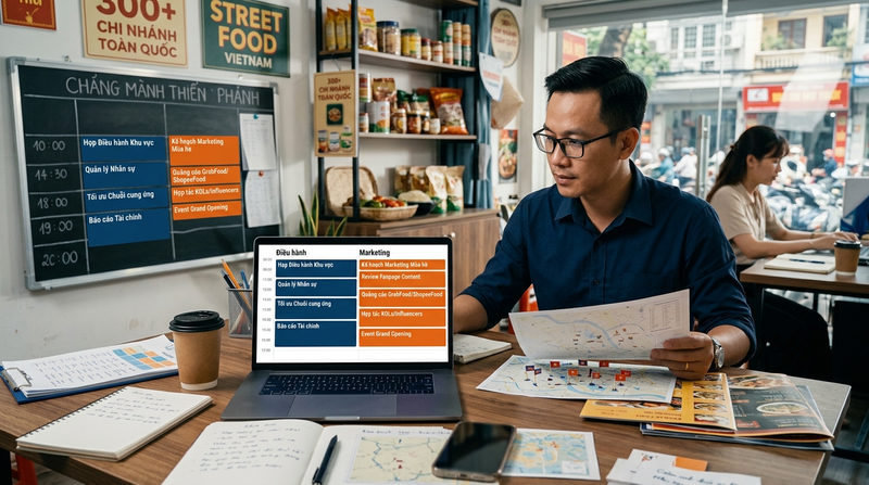 Chiến lược và cách cân bằng giữa việc điều hành và làm Marketing