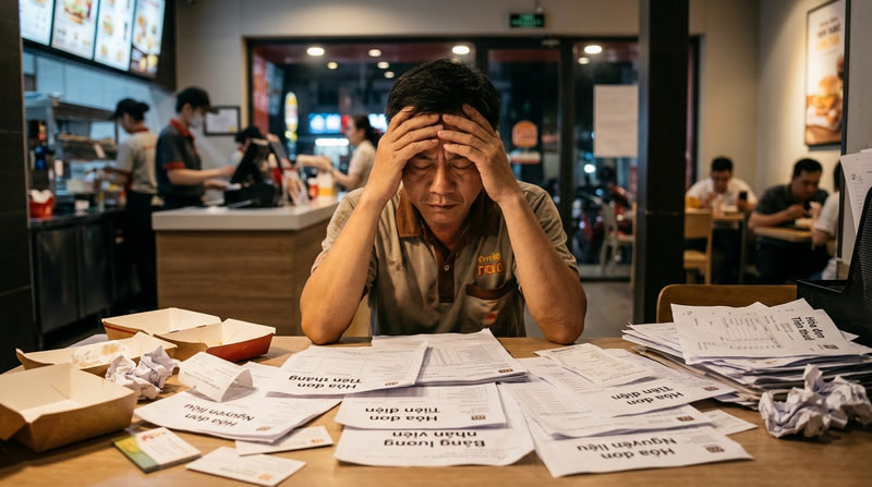 Giải mã: Tại sao biên lợi nhuận ngành fast food cao nhưng chủ quán vẫn lỗ?