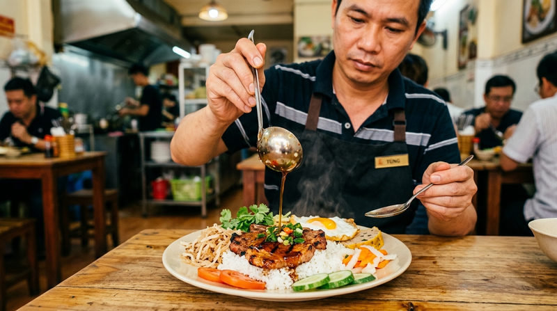 Tạo điểm nhấn từ chất lượng và hương vị món ăn