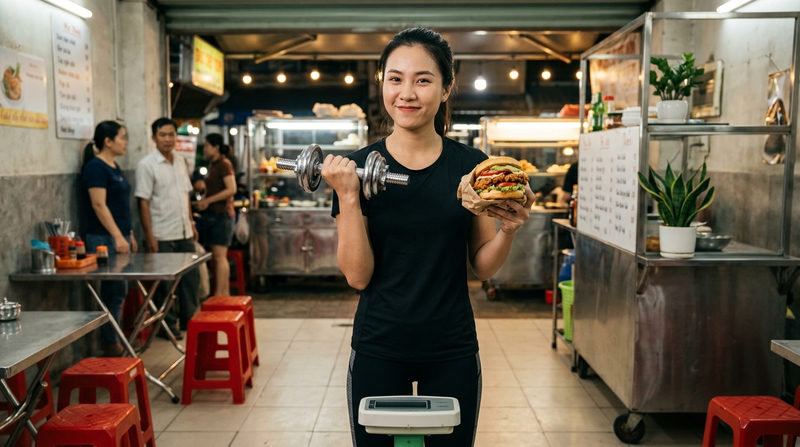 Ăn hamburger gà rán thường xuyên có béo không?
