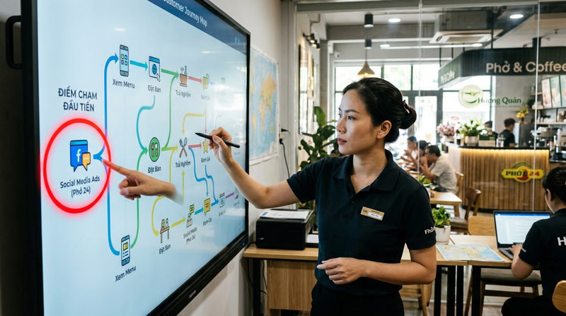 Bản đồ hành trình khách hàng: Cách xác định điểm chạm đầu tiên