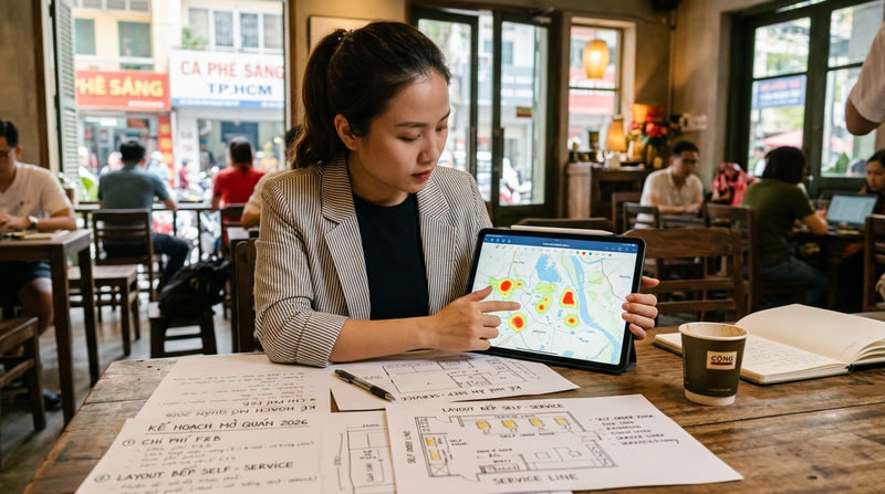 Các bước chuẩn bị mở quán ăn self-service cho người mới