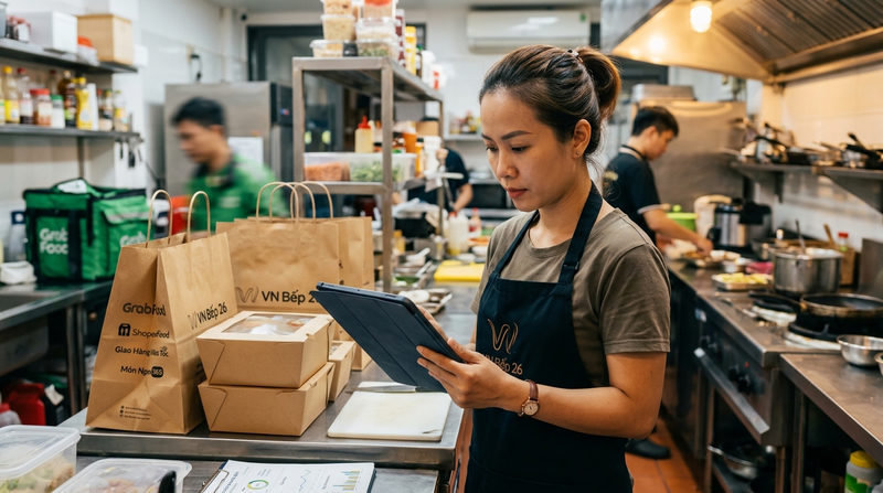 Các khoản chi phí vận hành Cloud Kitchen hàng tháng