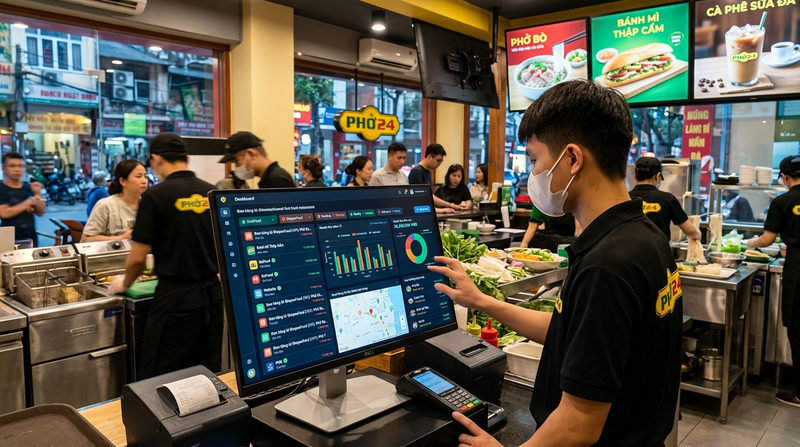 Các tính năng bắt buộc phải có của phần mềm quản lý nhà hàng fast food đa kênh