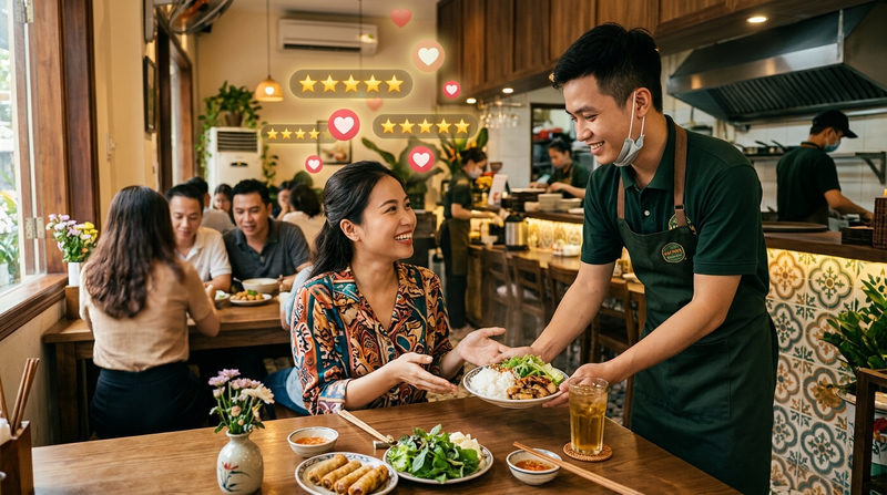 Nhóm chỉ số đánh giá hiệu quả F&B: Vận hành và Khách hàng