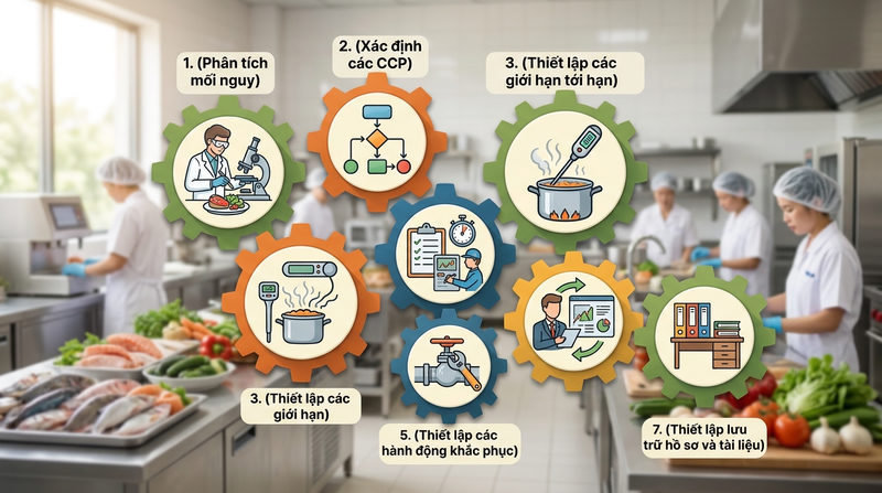 Phân Tích Chi Tiết 7 Nguyên Tắc HACCP Cốt Lõi