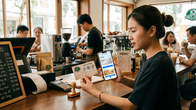 So sánh các hình thức thẻ tích điểm: Nên dùng thẻ giấy hay App điện tử?