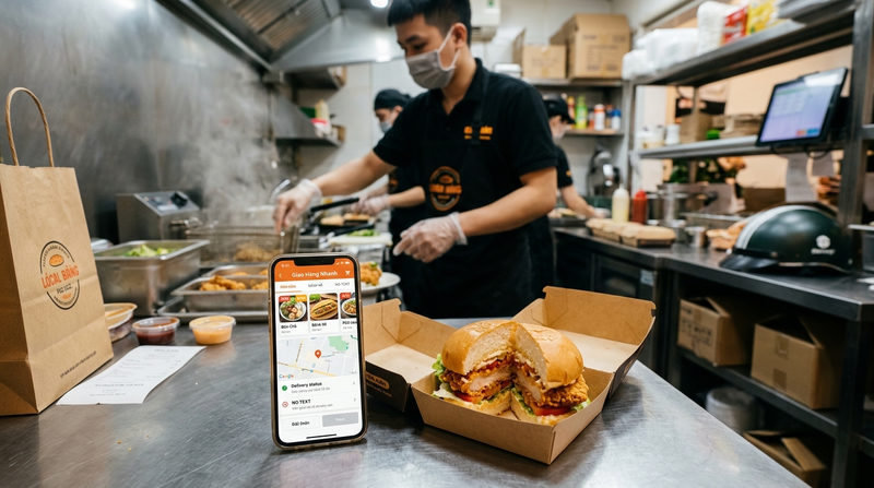 Tác động của App giao đồ ăn (Food App) đến bài toán lợi nhuận