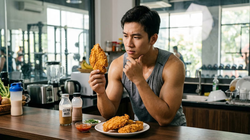 Ăn ức gà chiên có béo không? Ảnh hưởng đến việc giảm cân
