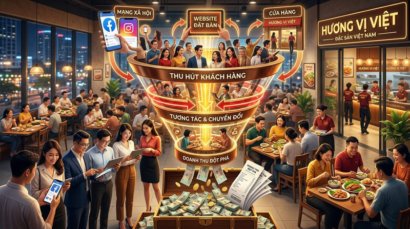 Chiến lược marketing, định vị thương hiệu và bán hàng đột phá