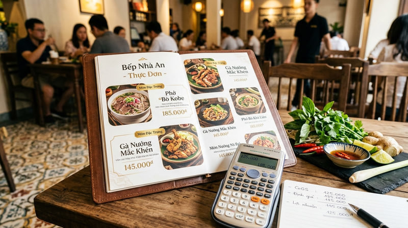 Menu Engineering và chiến lược định giá sản phẩm
