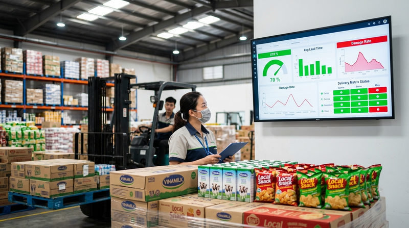 Những chỉ số KPI bắt buộc phải có trong ma trận SLA logistics