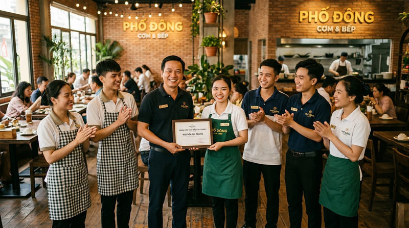 Quản lý nhân sự F&B: Chìa khóa của mô hình kinh doanh F&B bền vững
