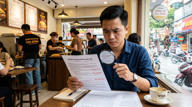 Rủi ro khi đầu tư nhượng quyền thương hiệu giá rẻ và cách phòng tránh