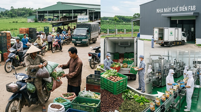 Hiểu đúng về mô hình chuỗi cung ứng trực tiếp từ nông trại (Farm-to-Factory)