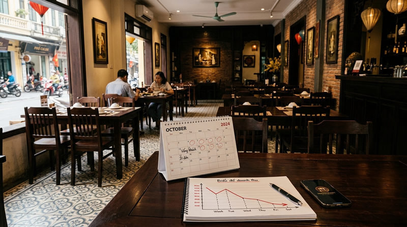 Nhận diện mùa thấp điểm quán ăn và nguyên nhân cốt lõi