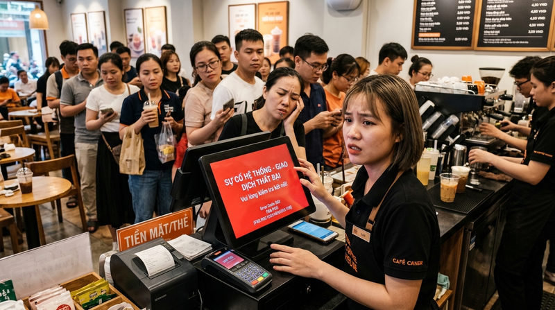 Phân loại các lỗi máy POS thường gặp nhất trong giờ cao điểm