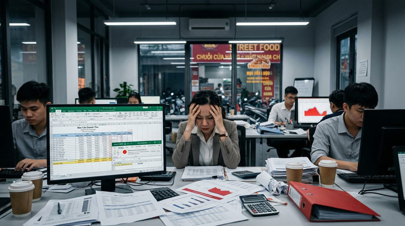Tại sao cần tự động hóa báo cáo doanh thu đa chi nhánh?