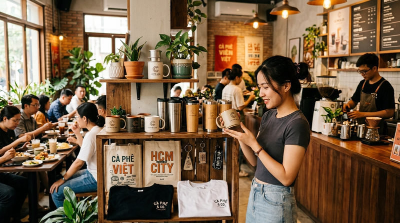 Tại sao nên bắt đầu kinh doanh đồ lưu niệm (Merchandise) tại quán F&B?