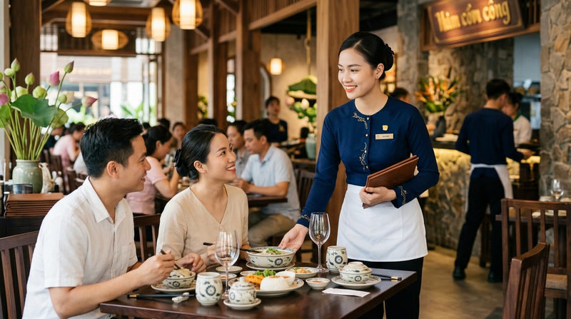 4 Yếu tố cốt lõi tạo nên nhân viên phục vụ chuyên nghiệp