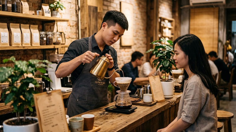 Chiến lược định vị ngách cho quán cà phê chuyên biệt: Xây dựng USP