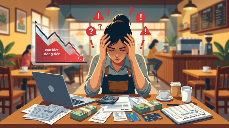 Những rủi ro trộn lẫn vốn cá nhân và quán nghiêm trọng nhất