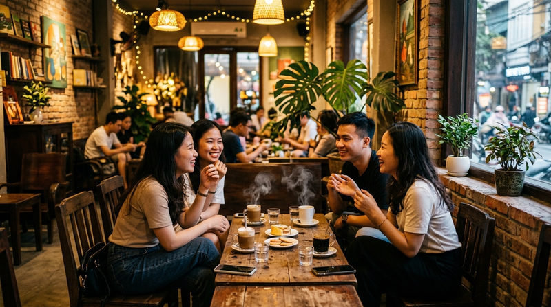 Tác động của không gian vật lý đến hành vi khách hàng quán cafe
