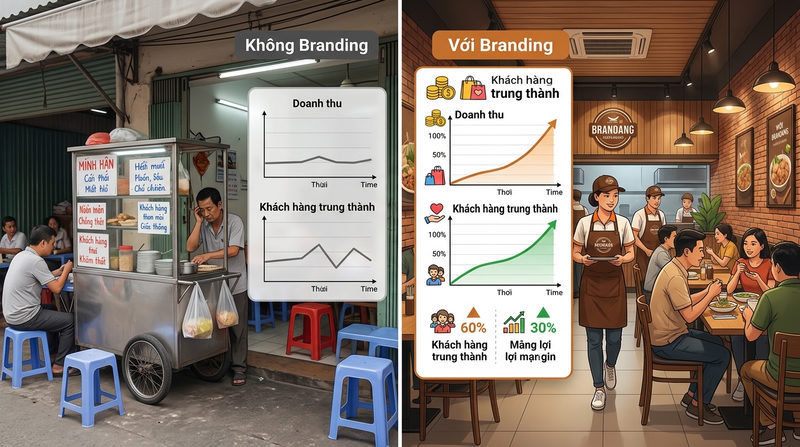 Tại sao cần branding F&B? Lợi ích và rủi ro