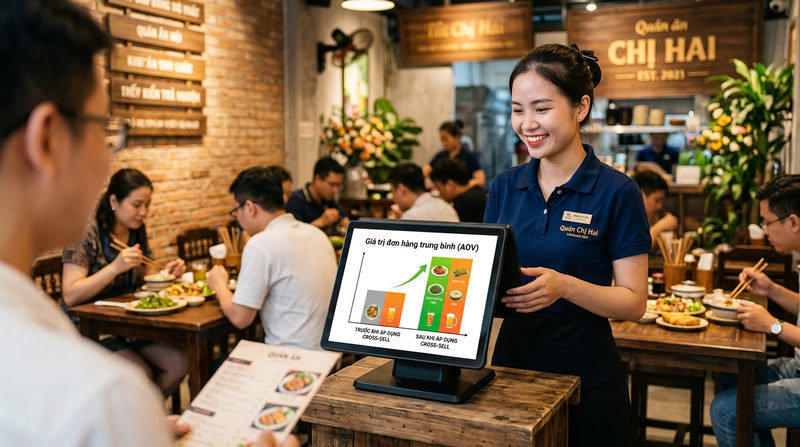 Tầm Quan Trọng Của Nghệ Thuật Bán Chéo Trong F&B