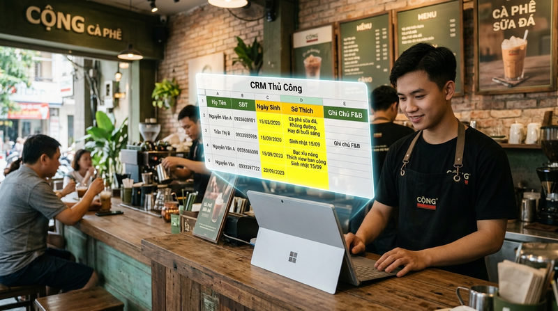 Các trường thông tin cần thiết để quản lý data khách hàng