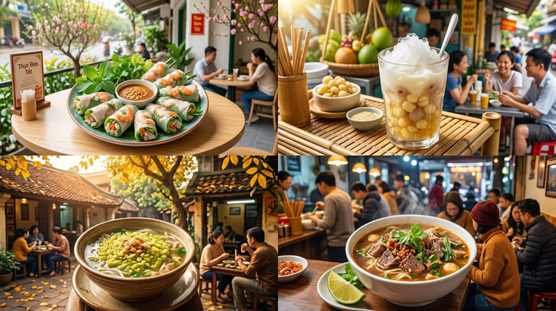 Gợi ý lựa chọn nguyên liệu và định hướng món mới cho 4 mùa