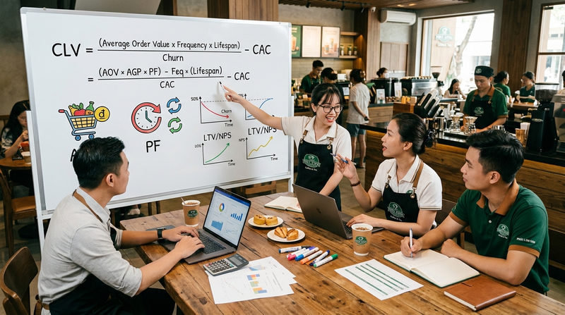 Hướng dẫn cách tính CLV: Từ công thức cơ bản đến mô hình nâng cao
