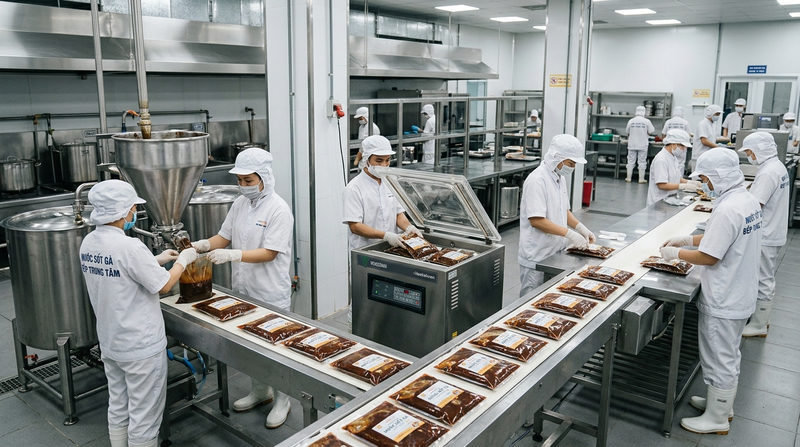 Mô hình Bếp trung tâm (Central Kitchen) - Chìa khóa mở rộng chuỗi nhà hàng