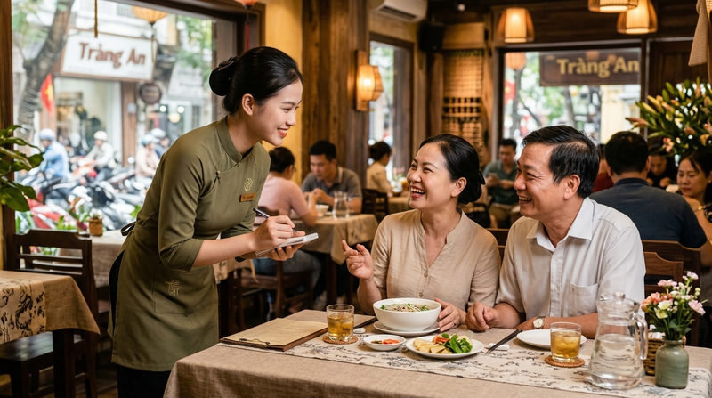 Nghệ thuật phục vụ khách hàng: Cách tạo dấu ấn và tăng tiền tip