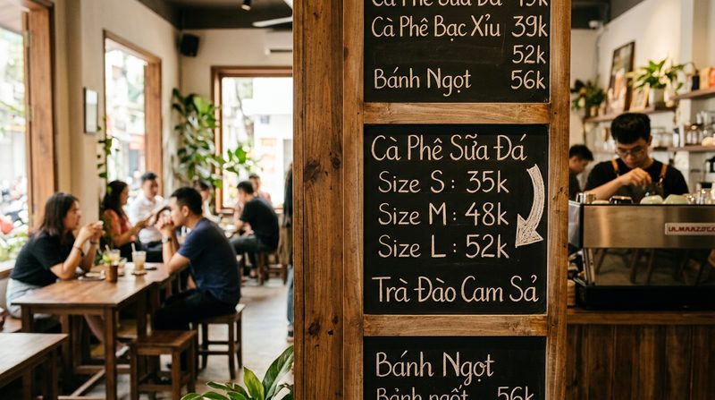 Nghệ thuật thiết kế menu kích thích chi tiêu