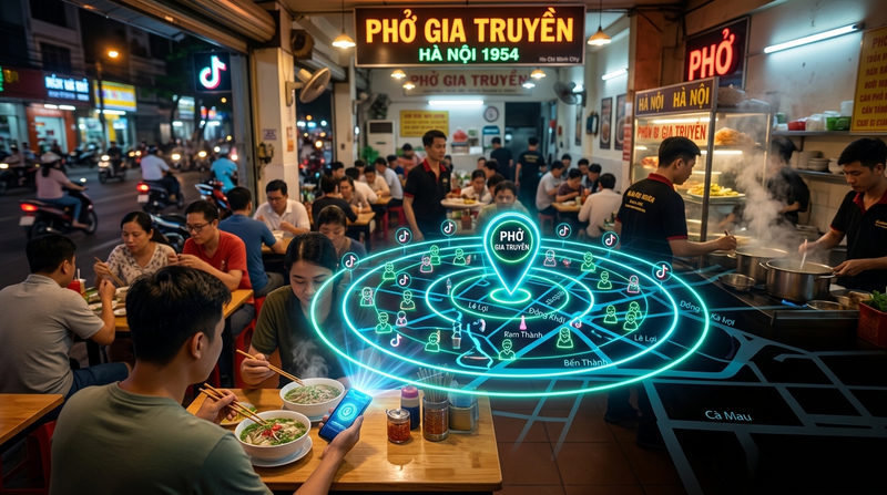 Bí quyết chạy ads TikTok kéo khách đến quán với Local Targeting