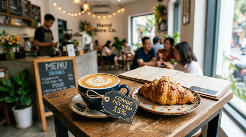 Chiến lược giá menu quán cafe và thủ thuật tâm lý