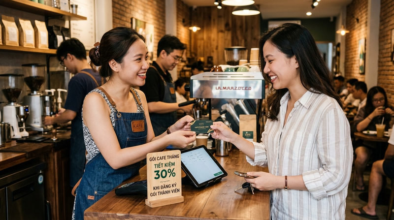 Chiến lược marketing thuyết phục khách hàng mua gói thành viên