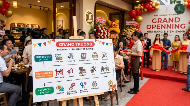Quy trình tổ chức Grand Opening Event chuyên nghiệp từ A-Z