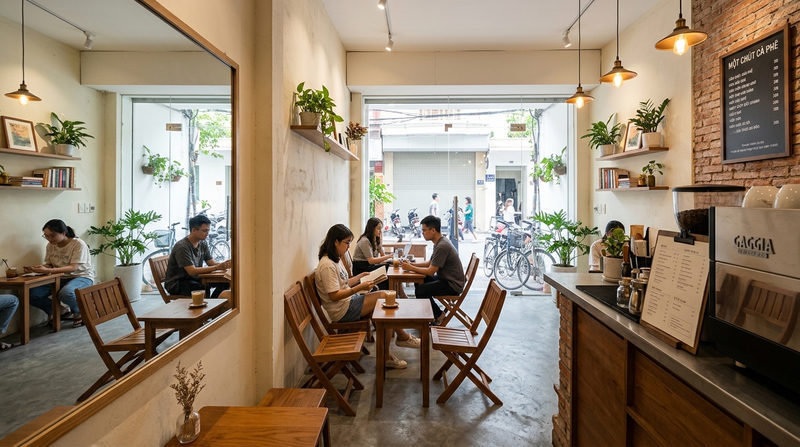 Tối ưu diện tích kinh doanh và không gian nội thất thương mại