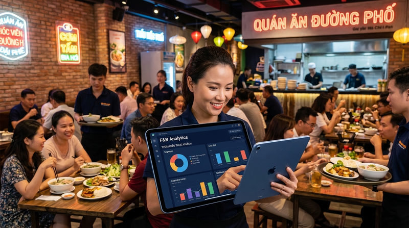 Ứng dụng Công nghệ và CRM F&B để thấu hiểu thực khách
