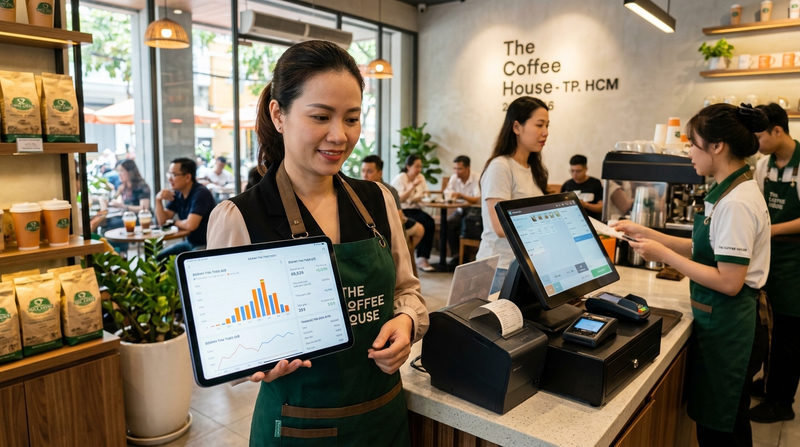 Ứng dụng phần mềm quản lý bán hàng POS để tự động hóa